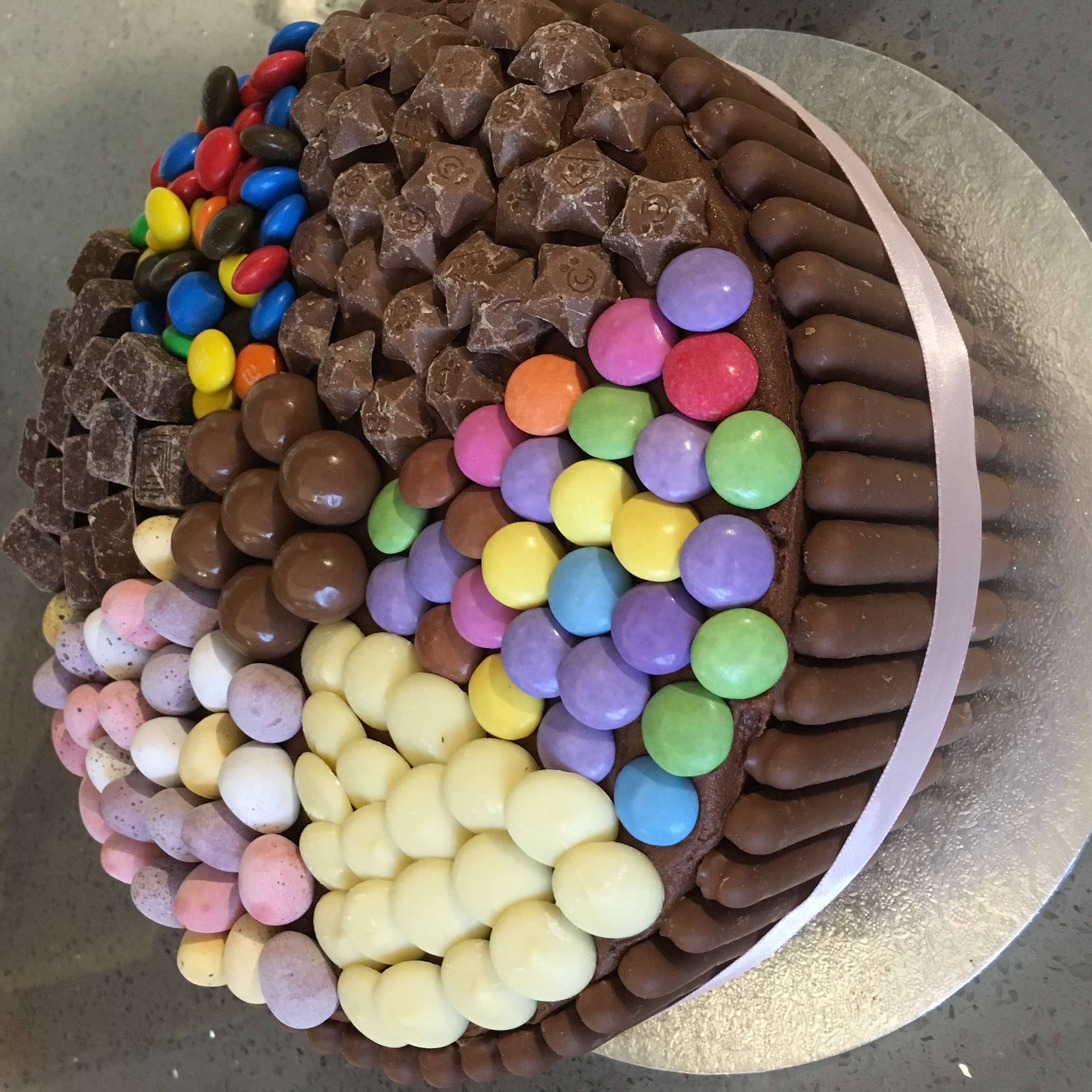 Chocolate Section Cake