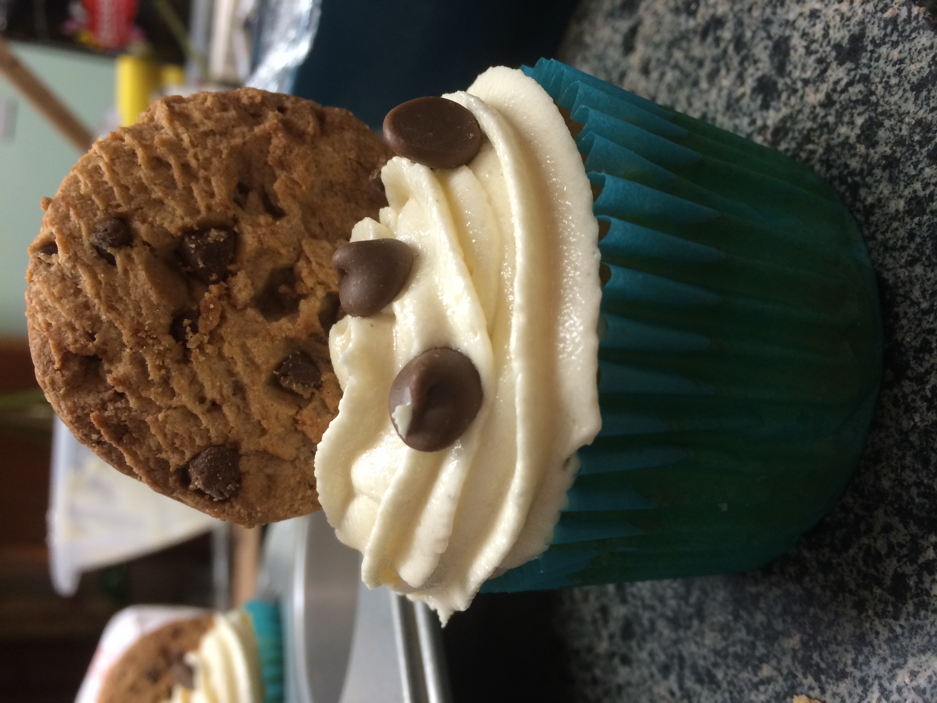 Cookie Dough Cupcake