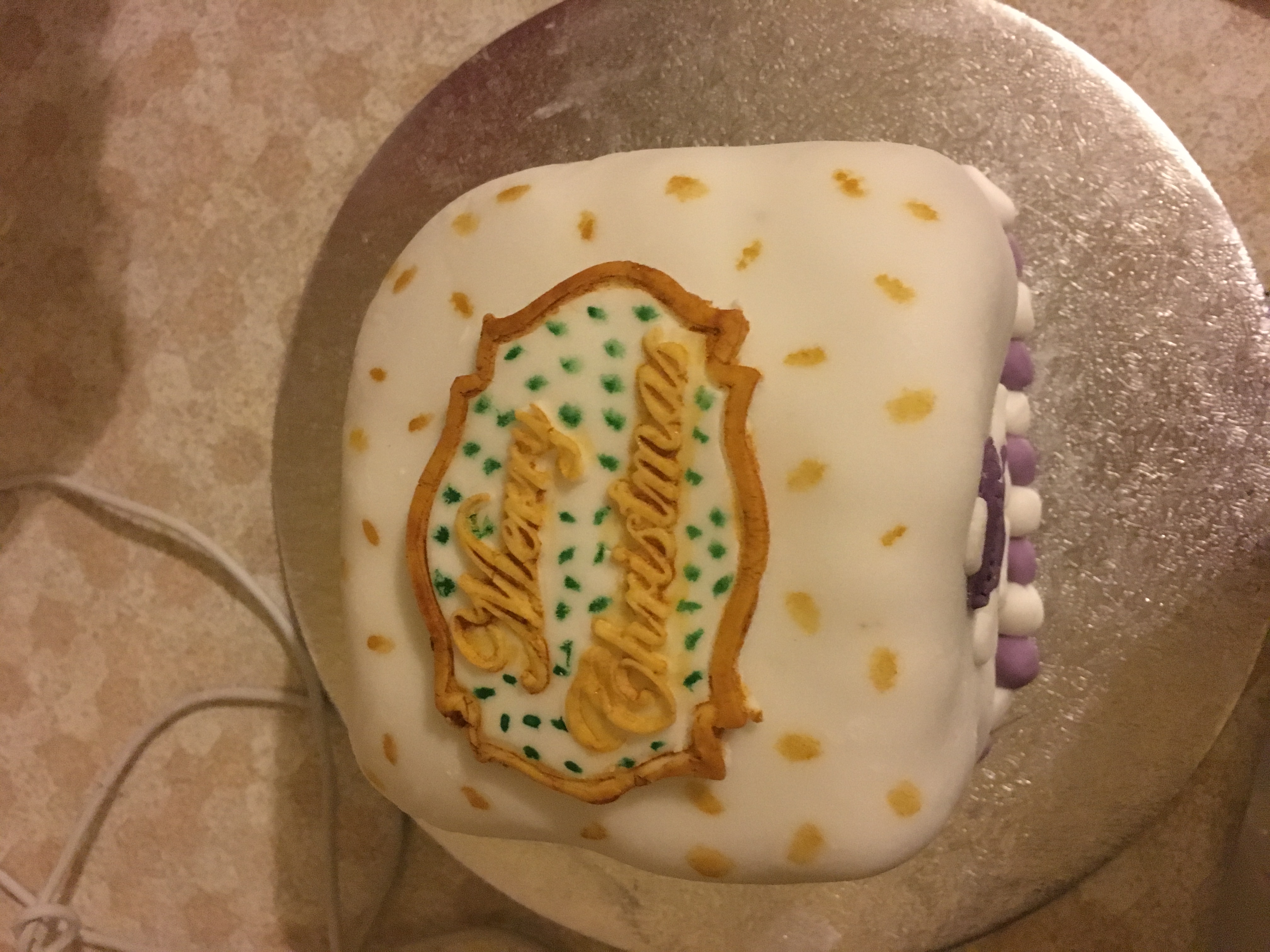 Mini Christmas Cake 2 (Fruit)
