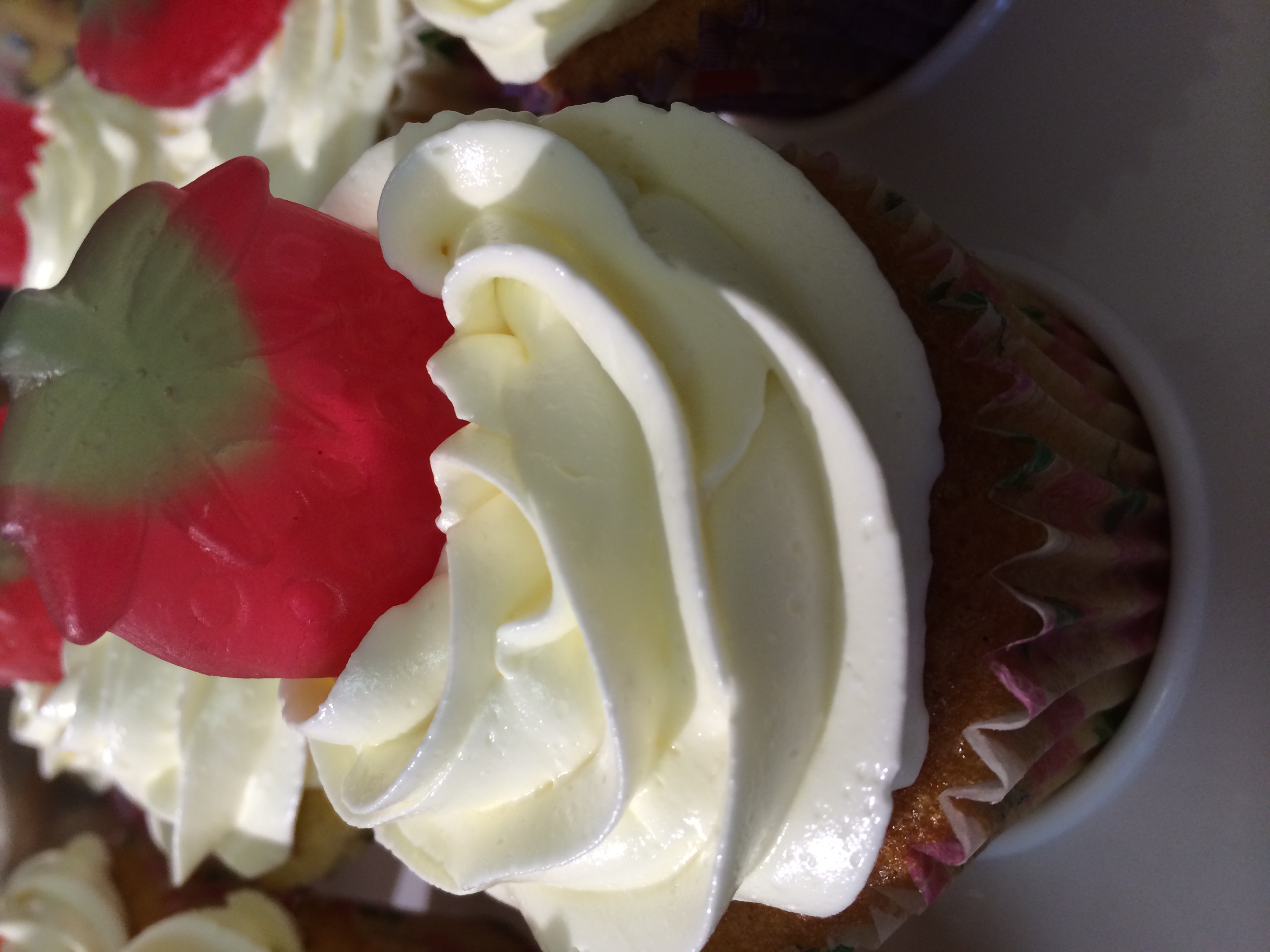 Strawberries 'N' Cream Cupcake