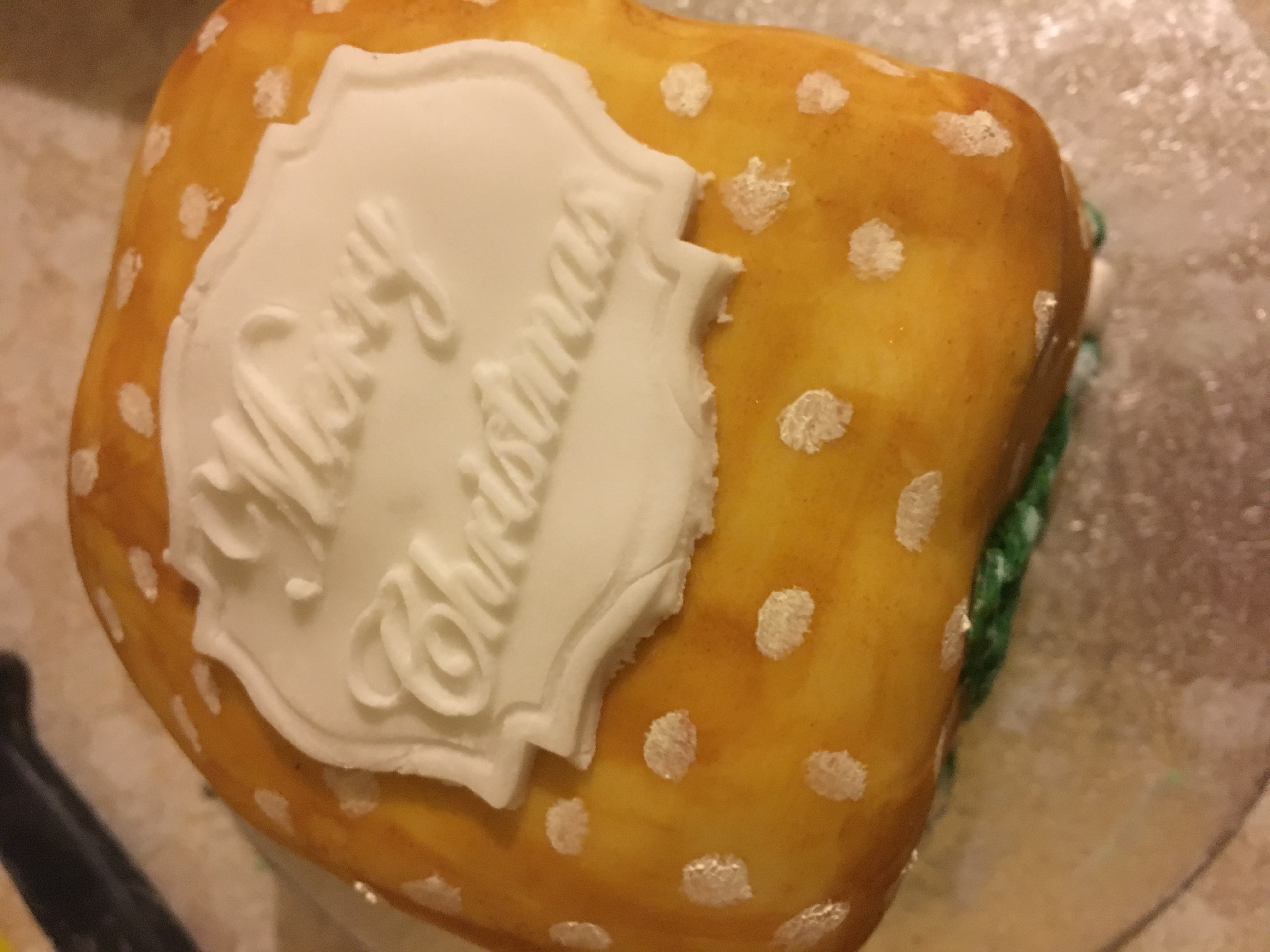 Mini Christmas Cake (Fruit)
