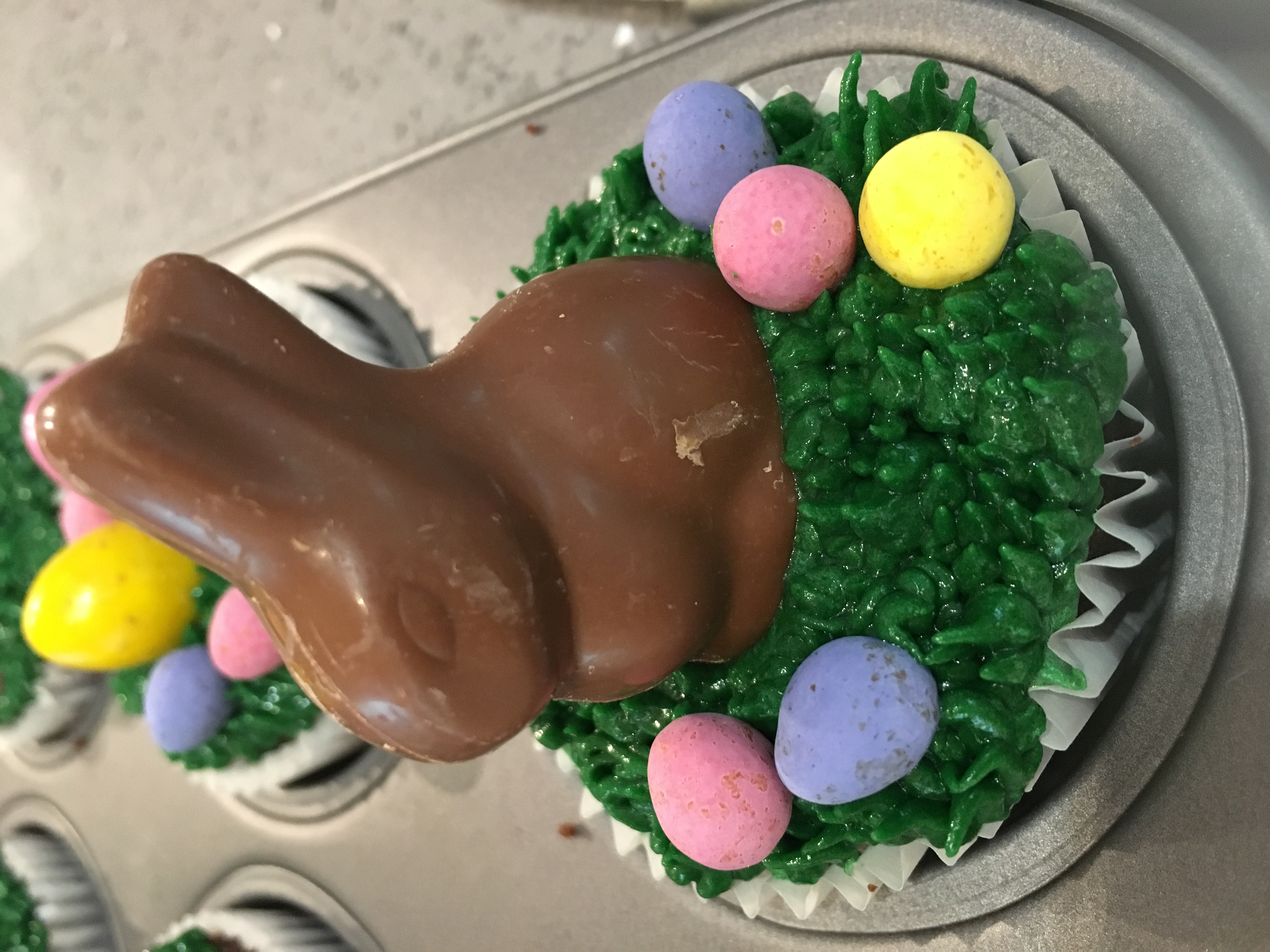 Easter Bunny Cupcake