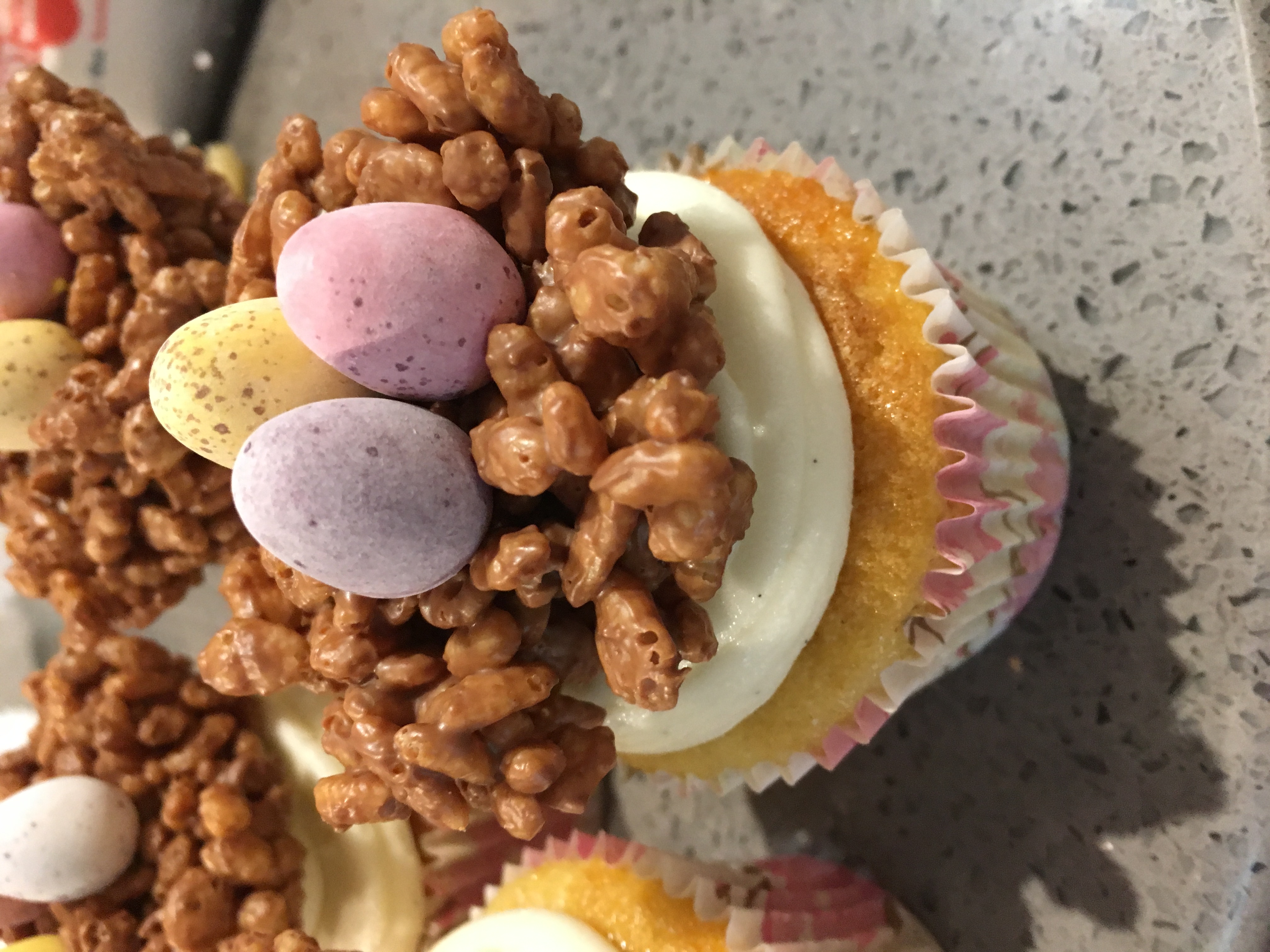 Easter Nest Cupcake