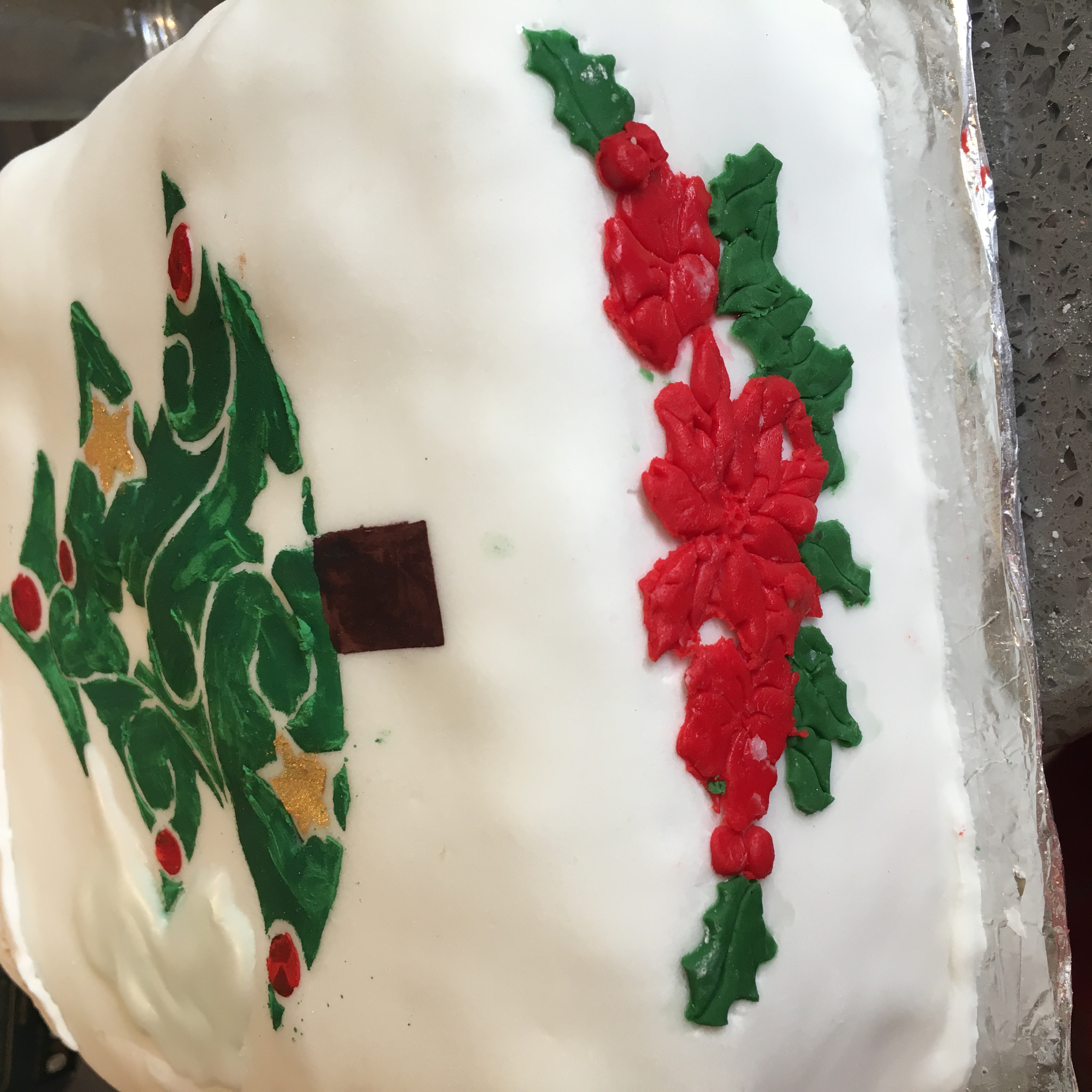Christmas Cake (Fruit) - Side