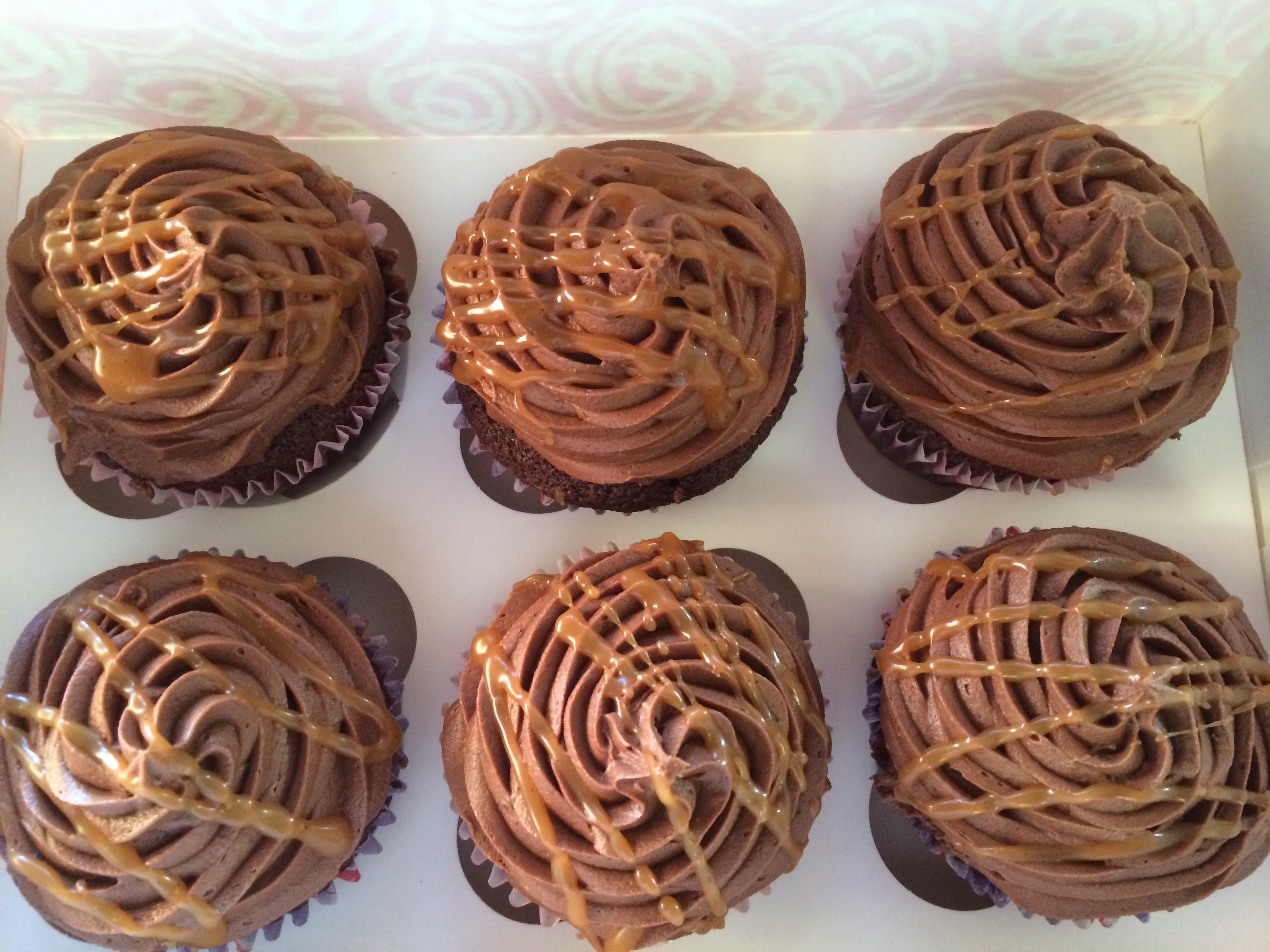 Chocolate Caramel Cupcake