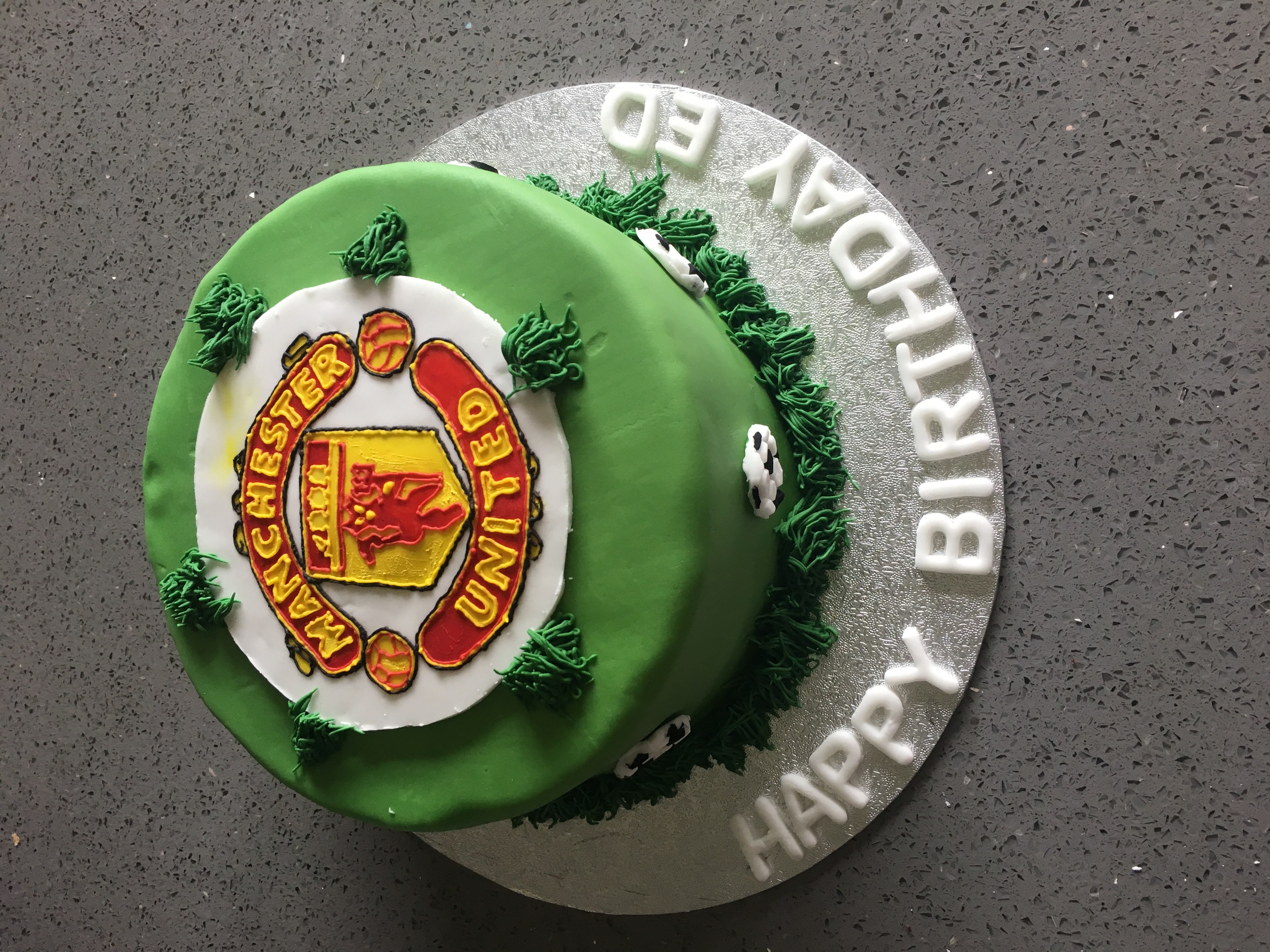 Manchester United Cake