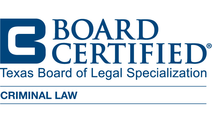 Texas Board Certified - Criminal Law