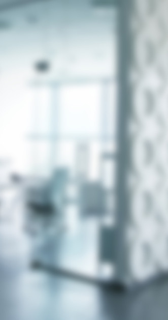Blurred out office interior