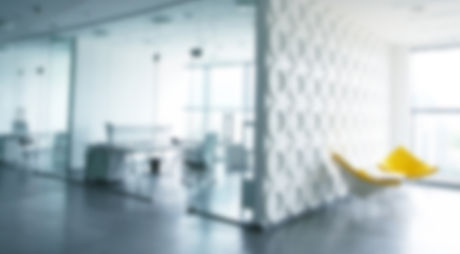 Blurred out office interior