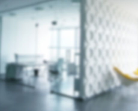 Blurred out office interior