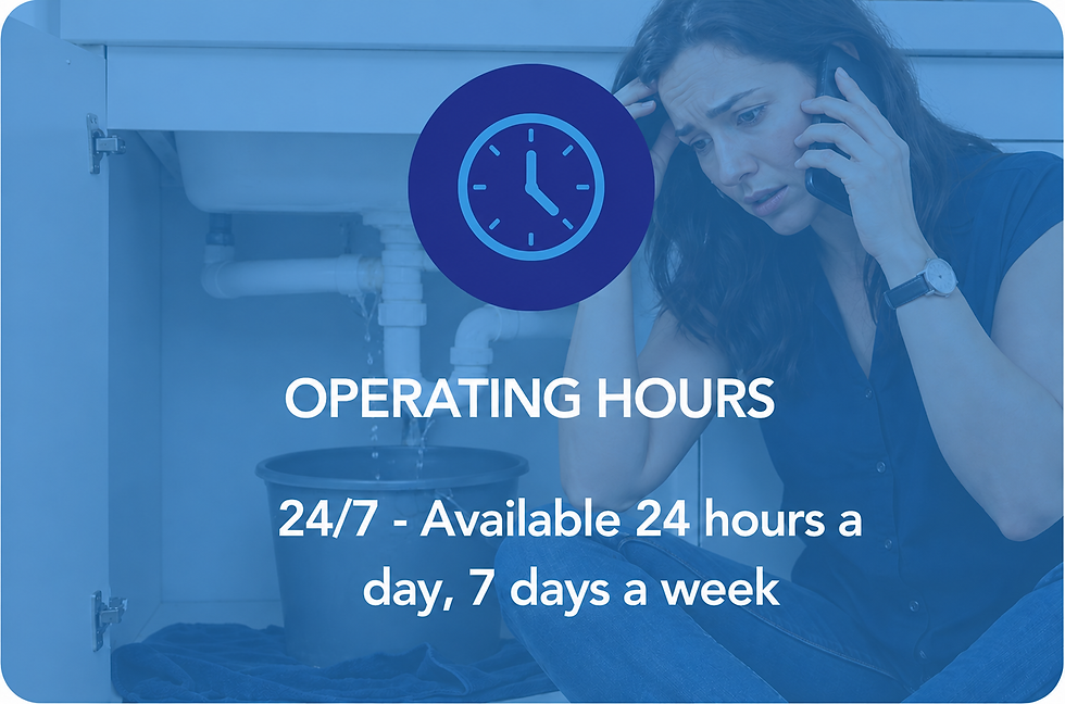 Opening hours 24/7