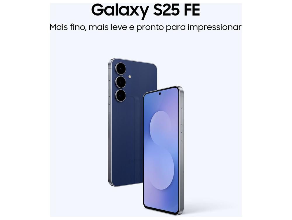 Smartphone Samsung Galaxy S25 FE 5G – 128GB / 8GB RAM