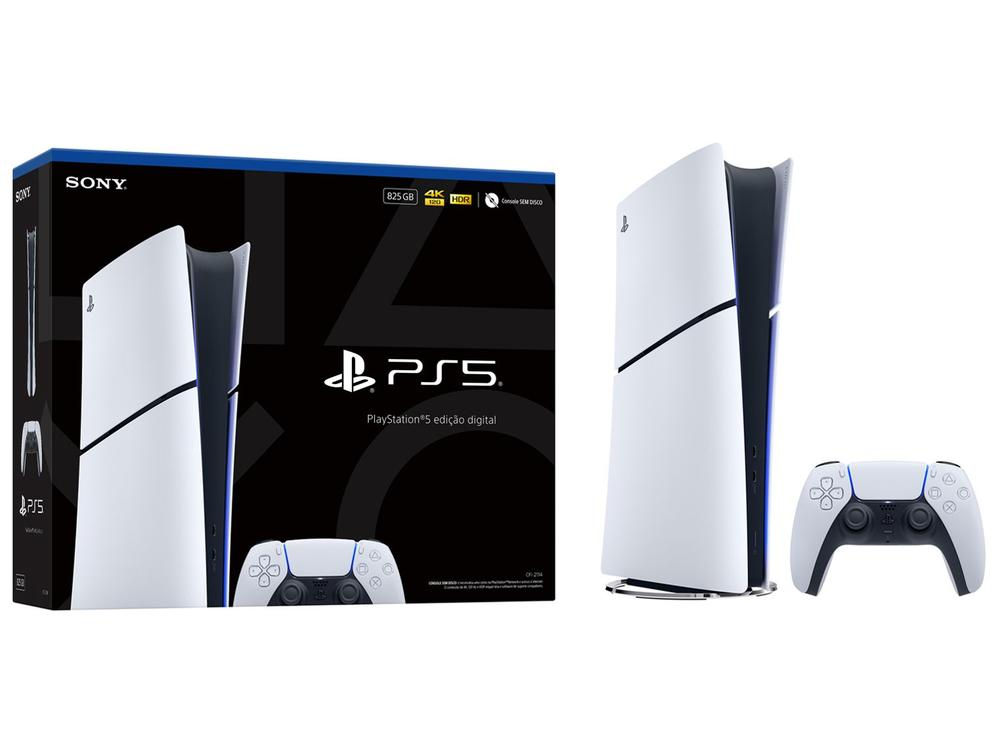 Console PlayStation 5 Edição Digital 825GB com Controle DualSense