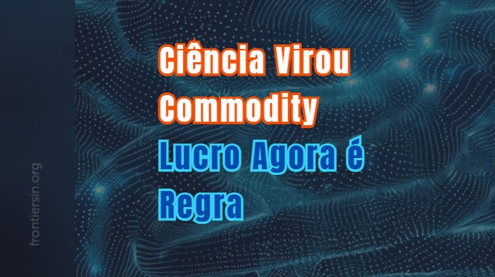 A Ciência Virou Commodity, e o LUCRO Agora é a Regra.