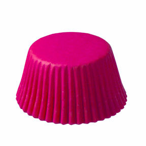 hot pink baking cup