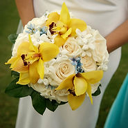 Wedding bouquet close-up