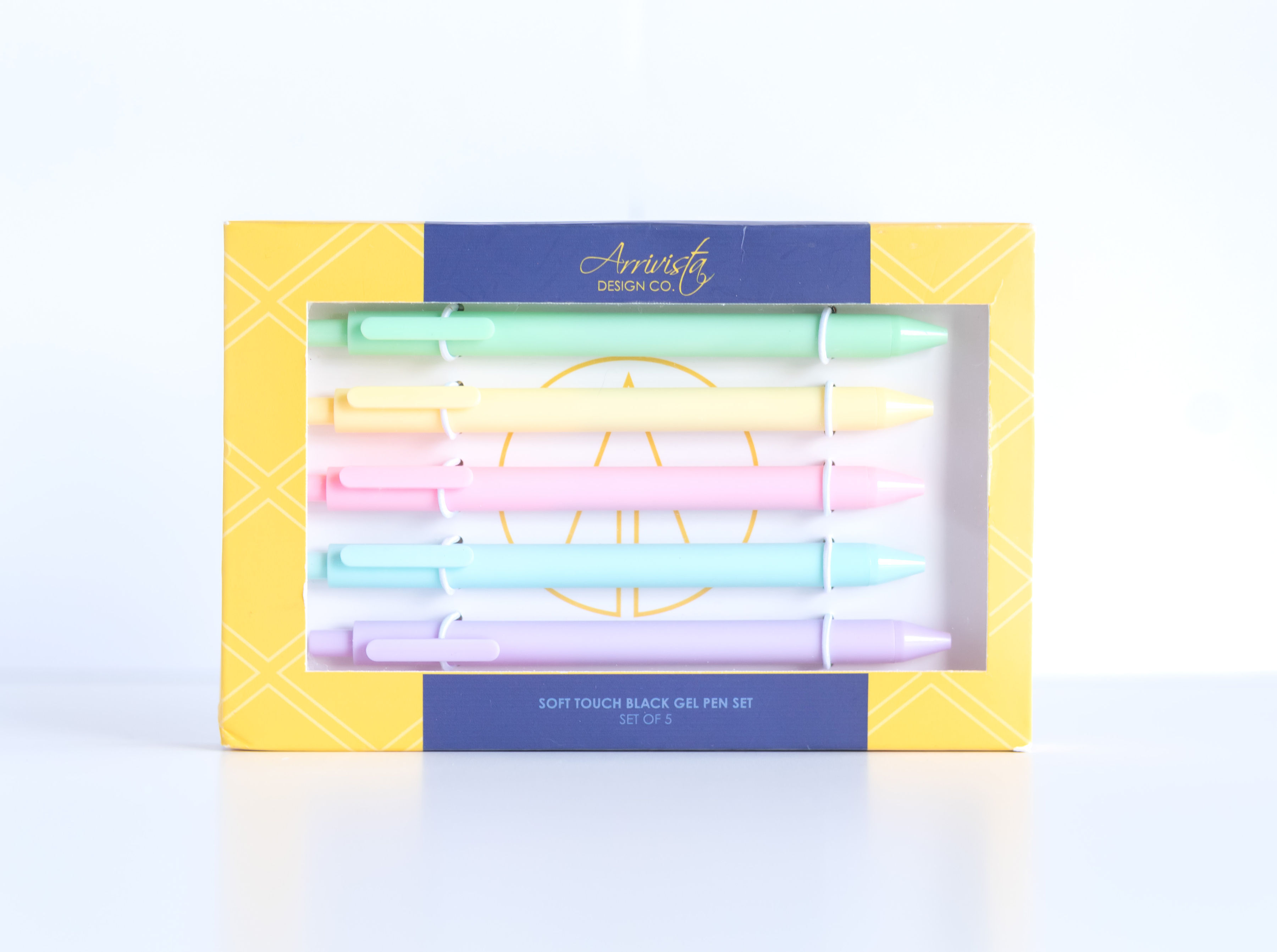 SOFT TOUCH GEL PEN SET