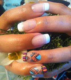 #uñasacrilicas #uñasacrilicas #uñastribal