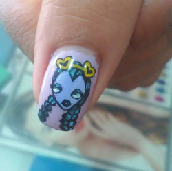 Fan leximartone #halloweennails  practicando _3