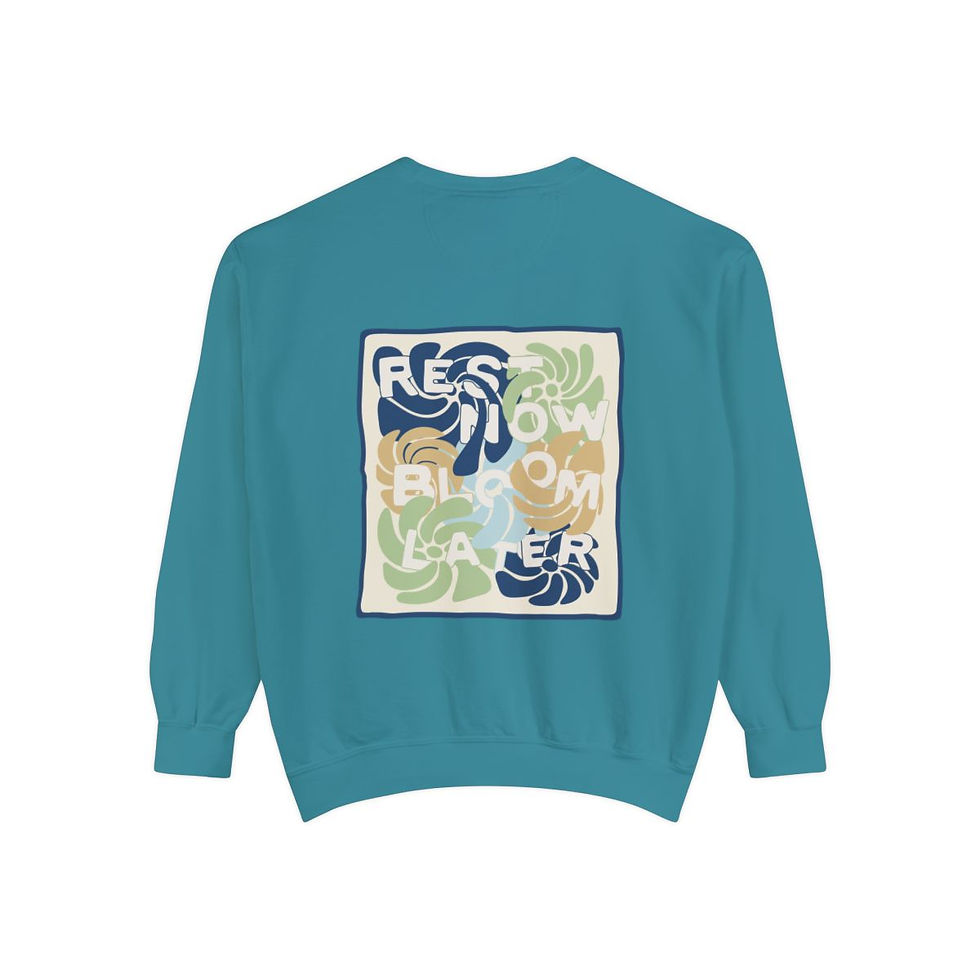 Thumbnail: Rest Now, Bloom Later Crewneck 
