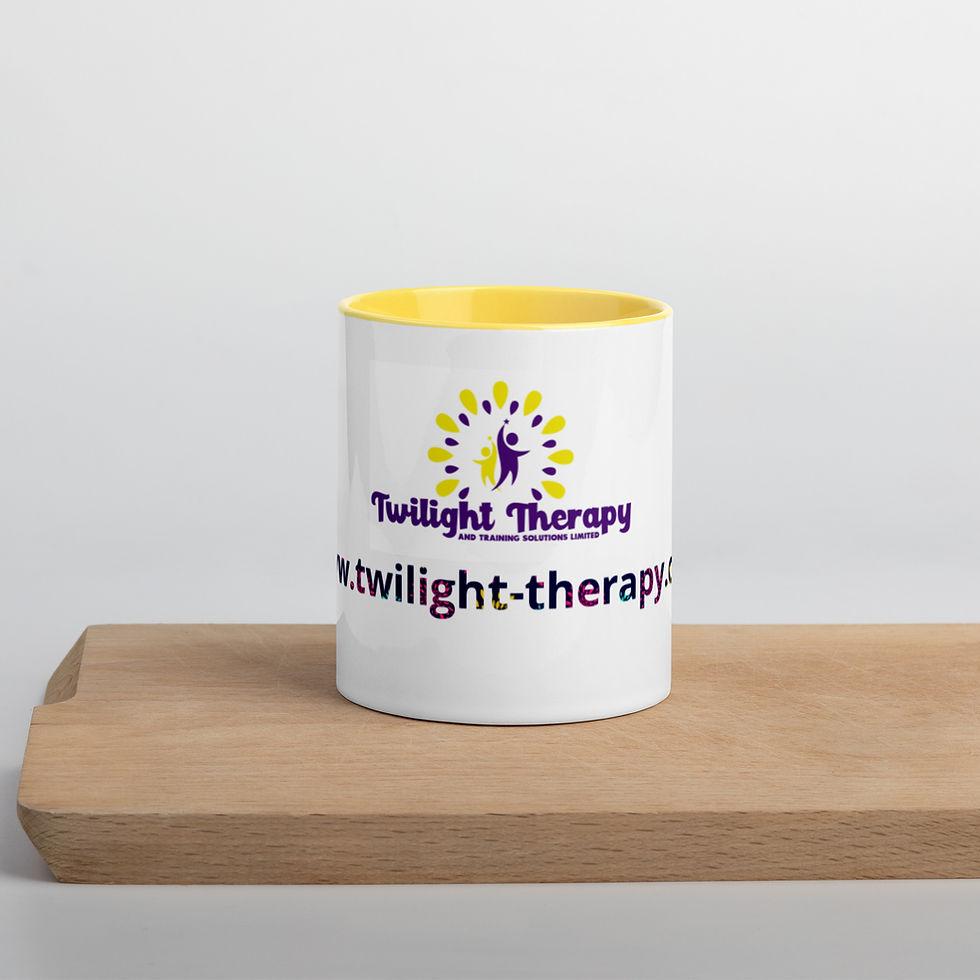 Thumbnail: Twilight splash mug with colour inside