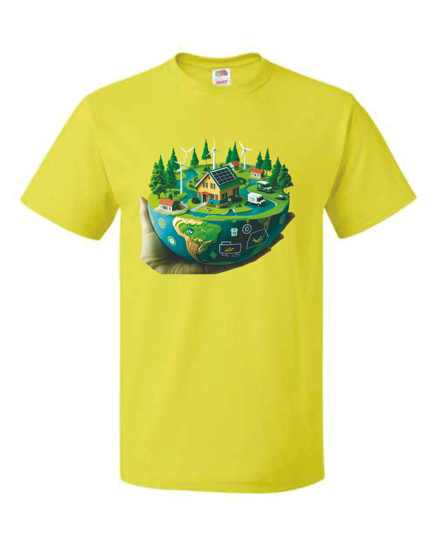 T Shirt Green Energy