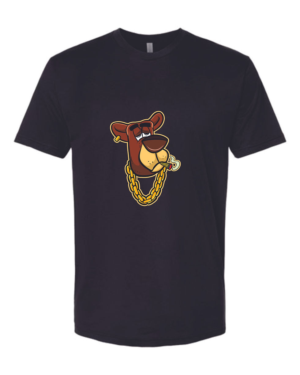 T-Shirt Bear Golden Chain
