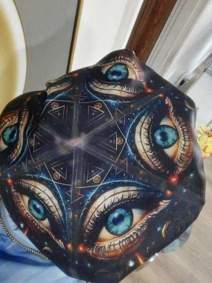 Religious Headwear Eyes Smart Print Religious Headwear Eyes Smart Print