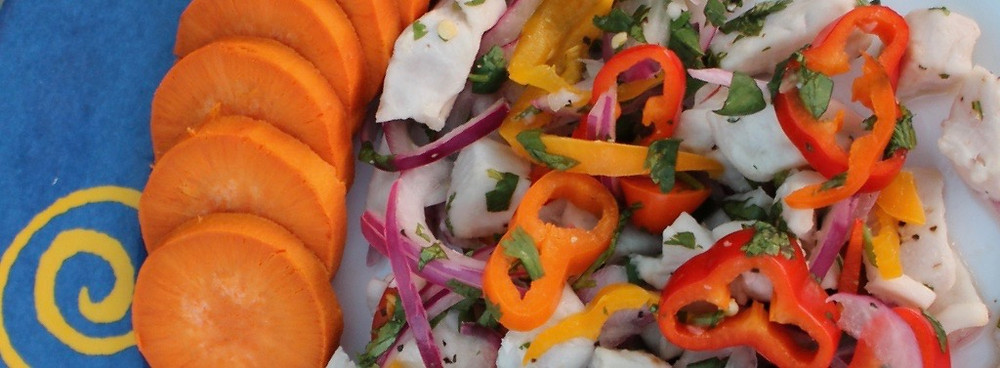 Peruvian ceviche