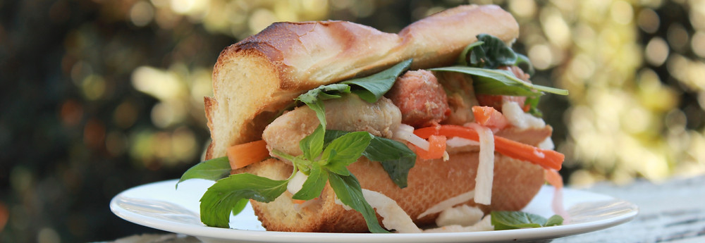 Banh Mi fish sandwich