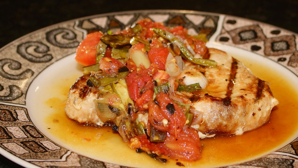 grilled swordfish