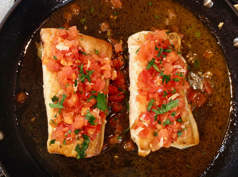 braised fish fillets