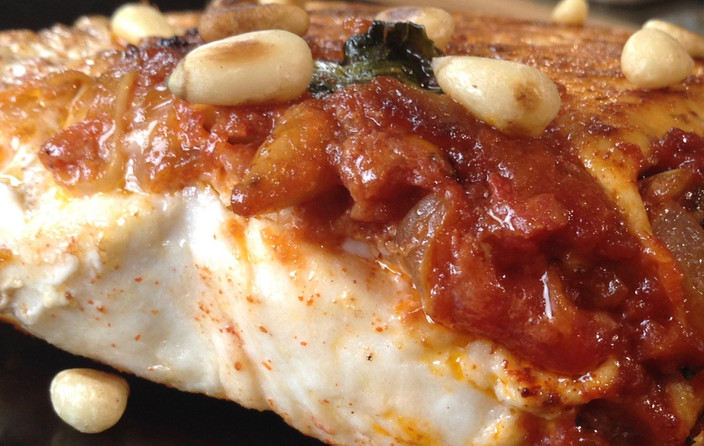 Stuffed Halibut Like The Italians!