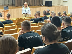 LPPS vadovai susitiko su būsimais policininkais