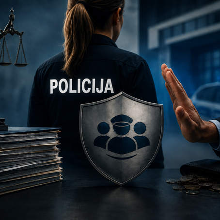 LPPS gina pareigūnę nuo nepagrįsto regreso reikalavimo: kolektyvinės atsakomybės policijoje būti negali