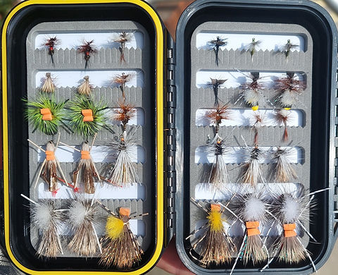 Fly Package - Dry Fly w/ Free Fly Box | Kern River Fly Shop