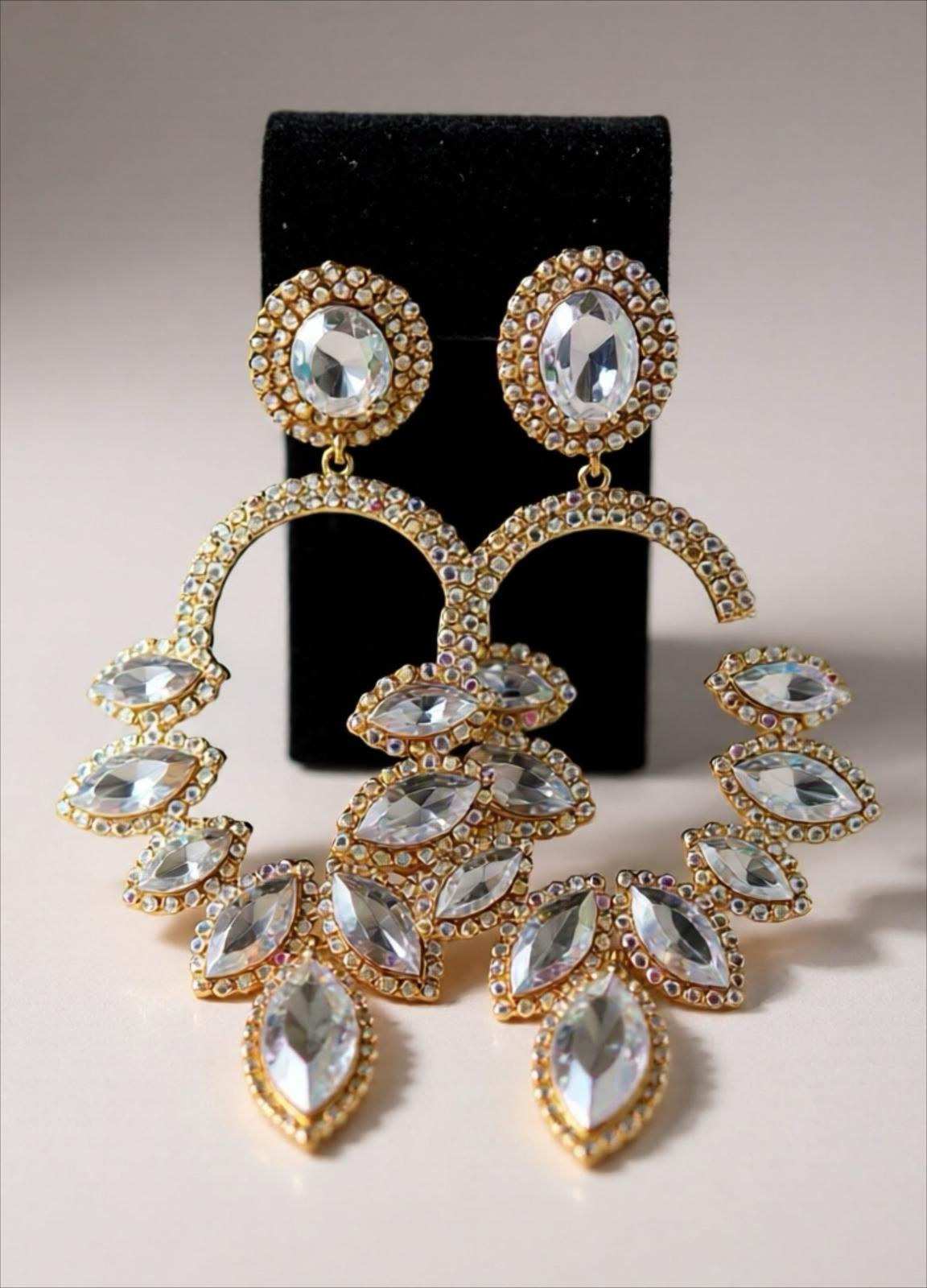 Crystal Chandelier Earrings