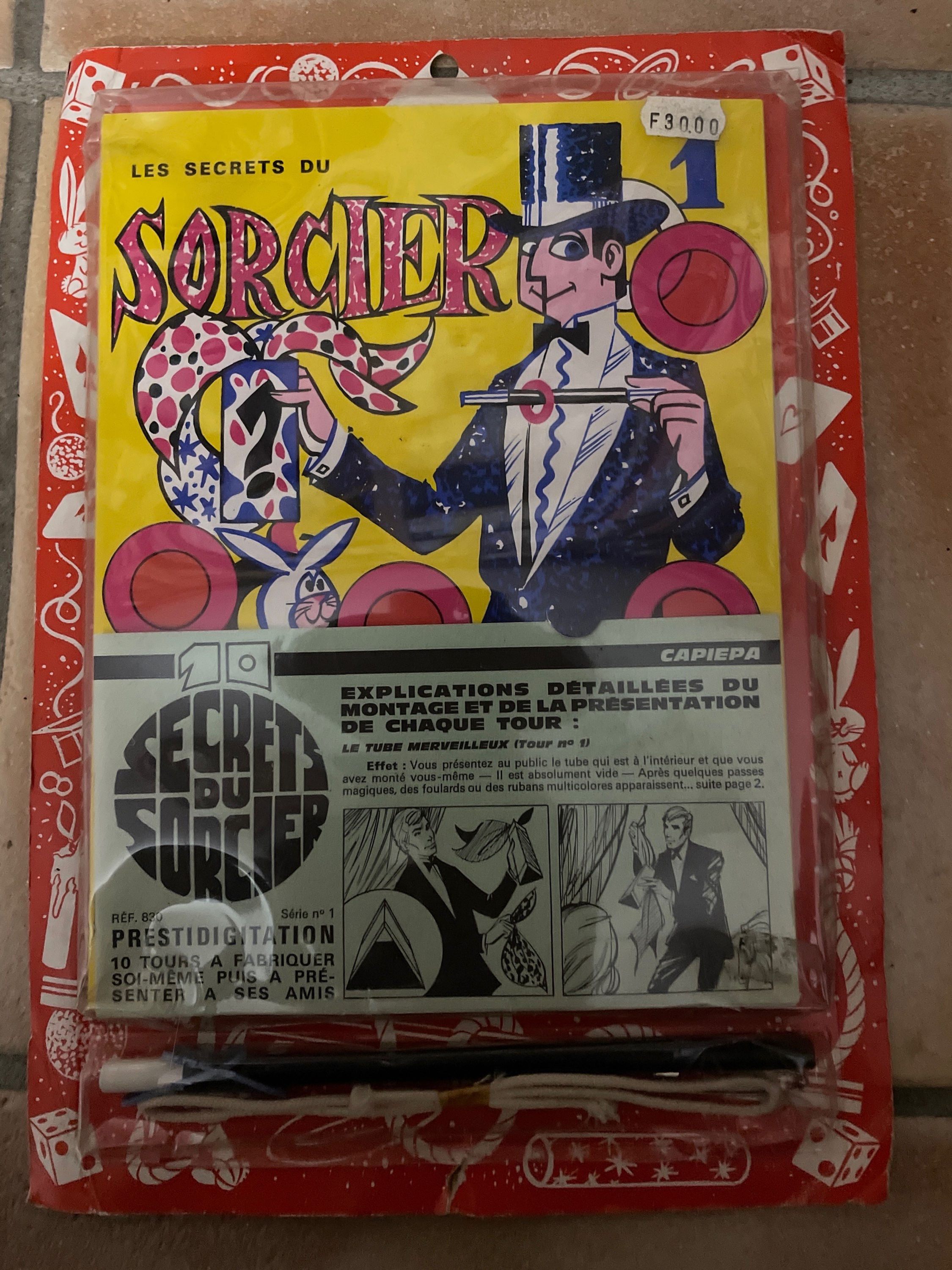 Revue française les secrets du sorcier numéro 1 