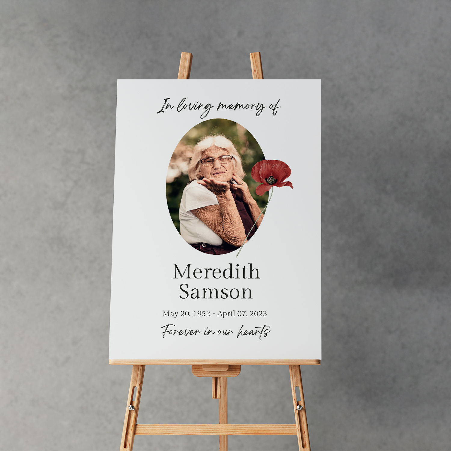Funeral / Memorial Sign - 30