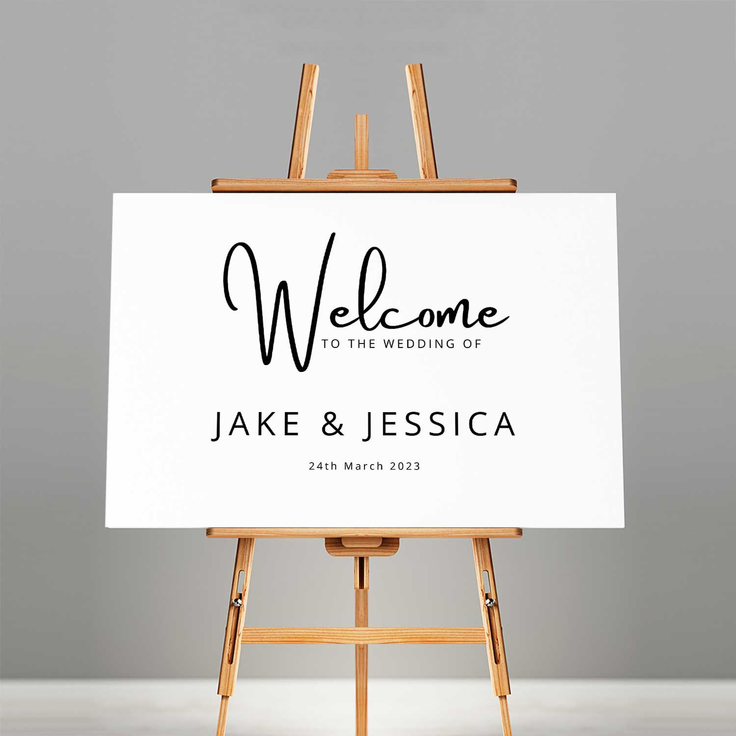 Wedding Welcome Sign - L1