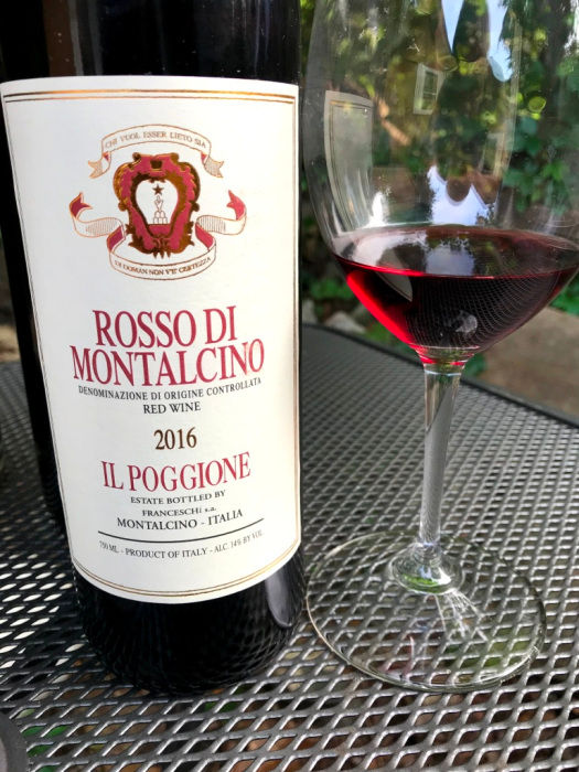 Il Poggione Rosso di Montalcino 2016