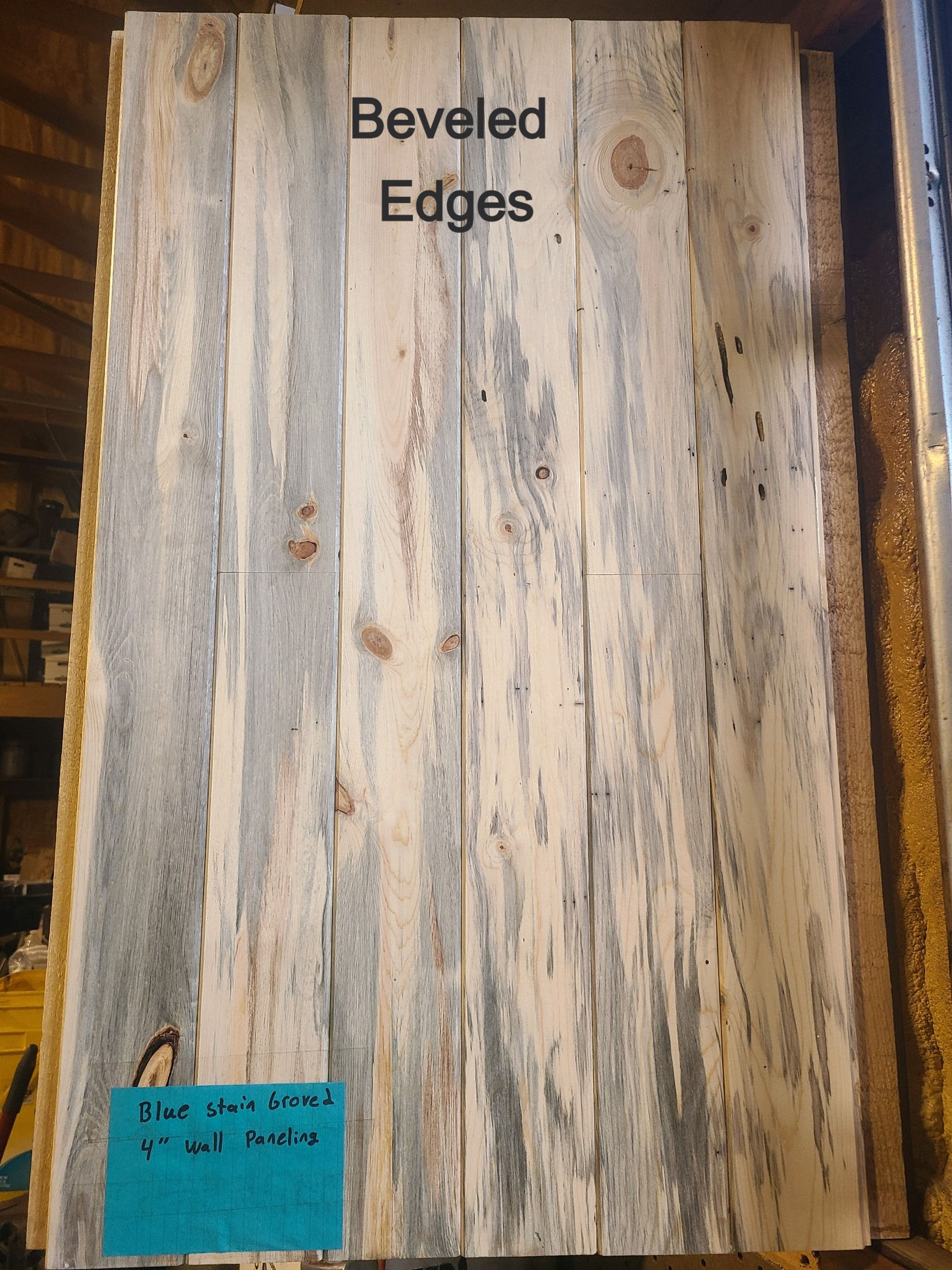 Black Hills Blue Stain 1x4 SQFT