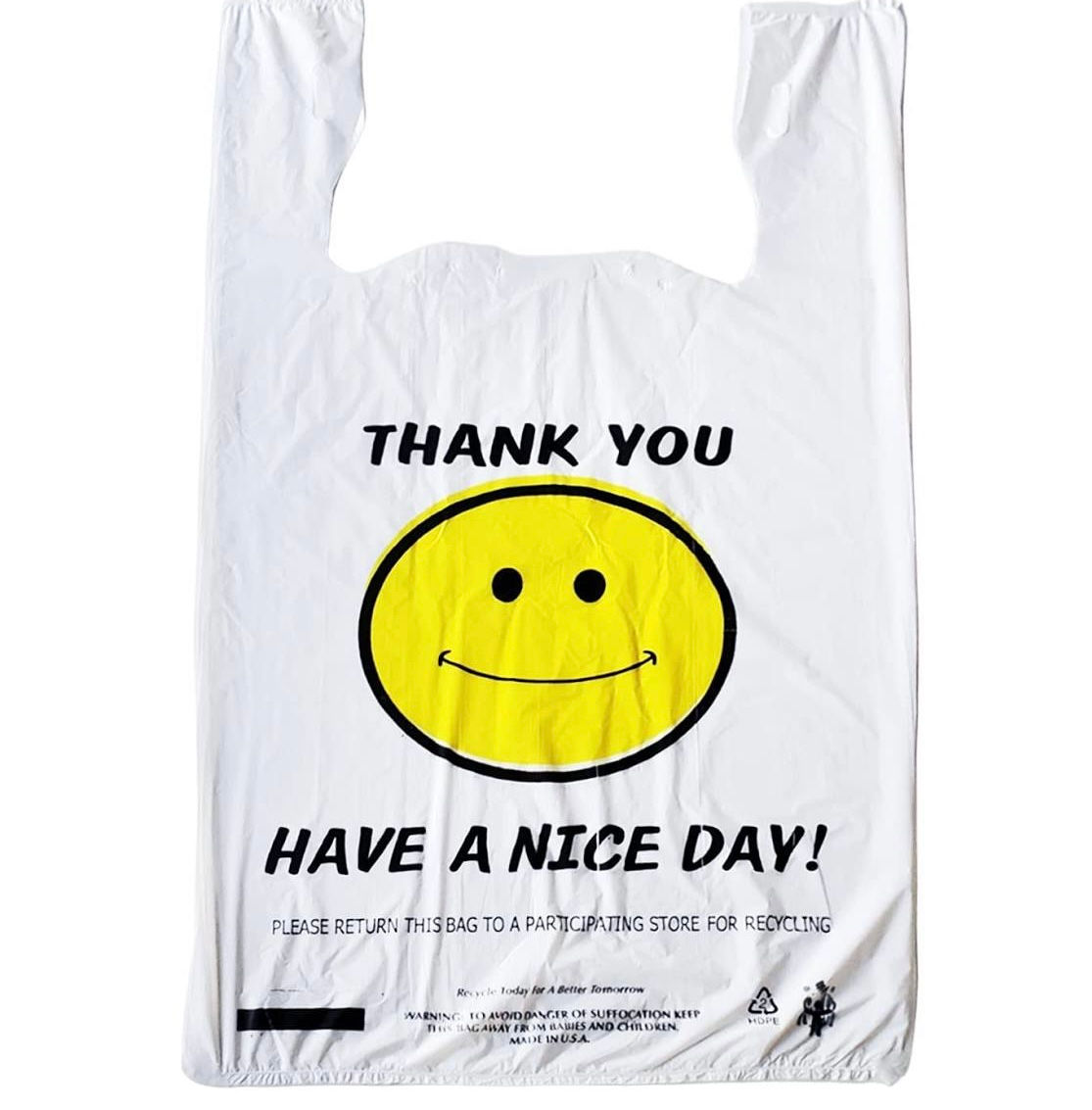 PLASTIC T-SHIRT BAGS