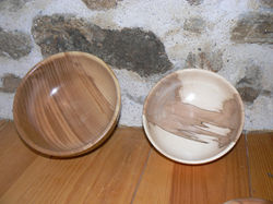 plat diam 30 cm érable