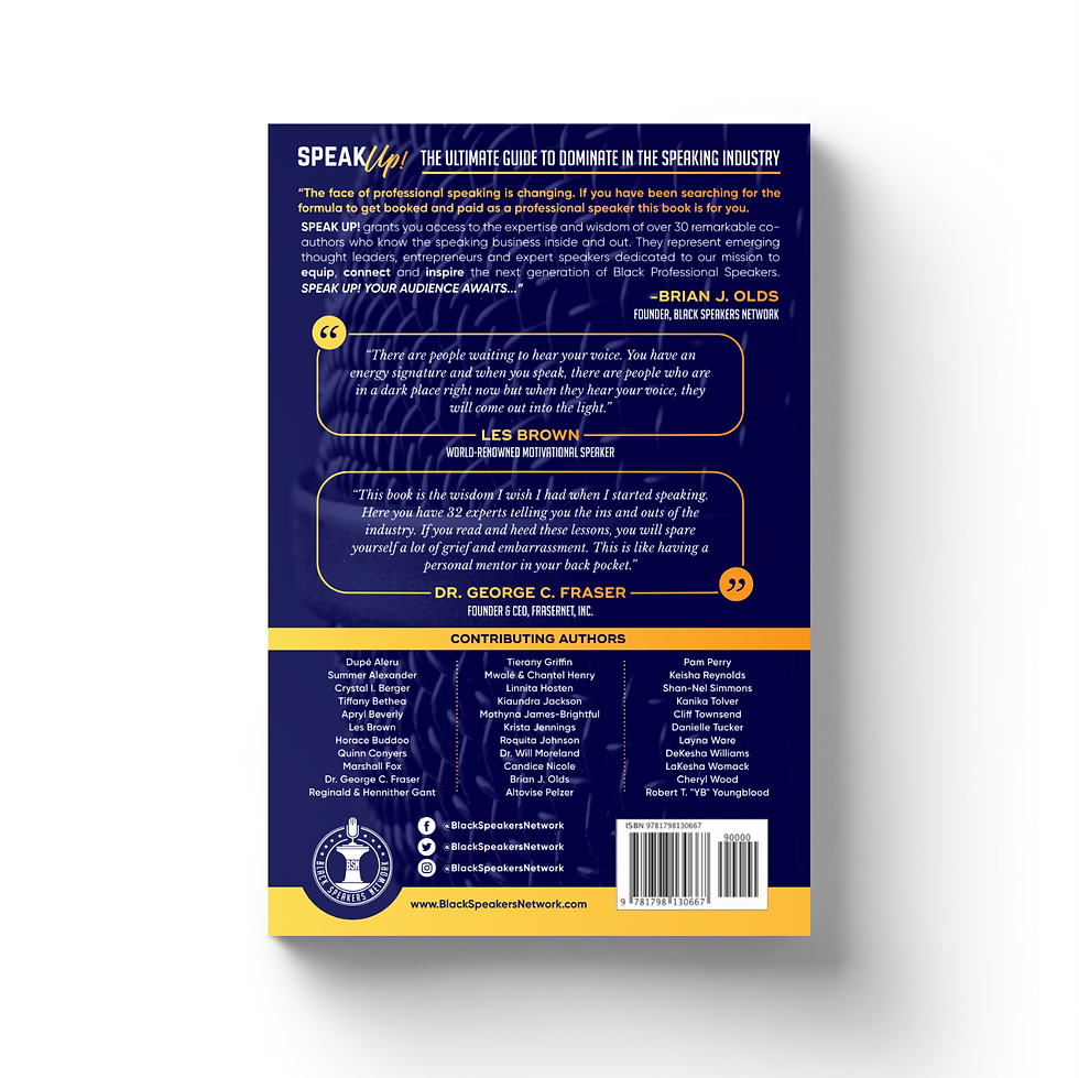 Thumbnail: Speak Up! The Ultimate Guide to Dominate In The Speaking Industry