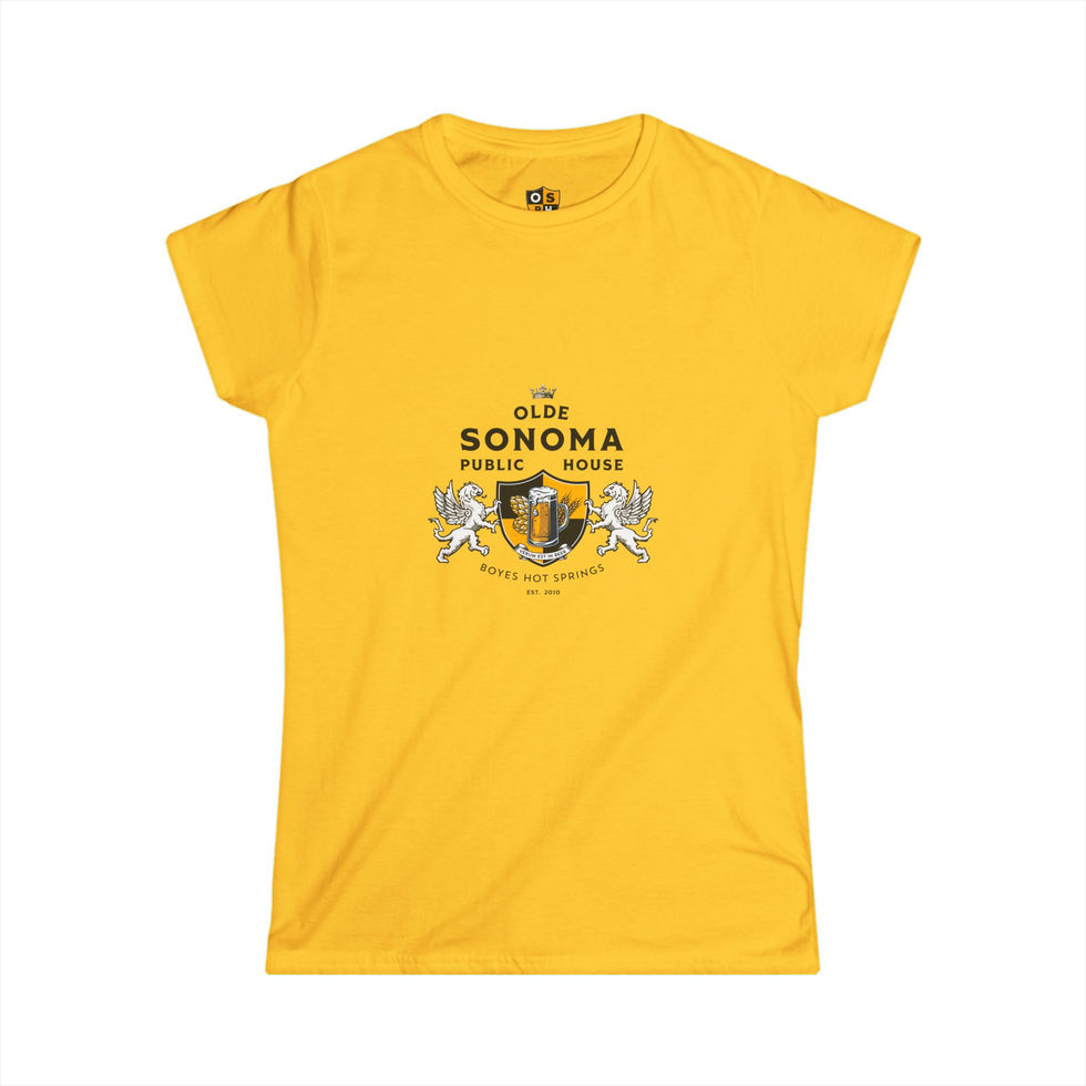 oslph yellow tshirt with full logo on front