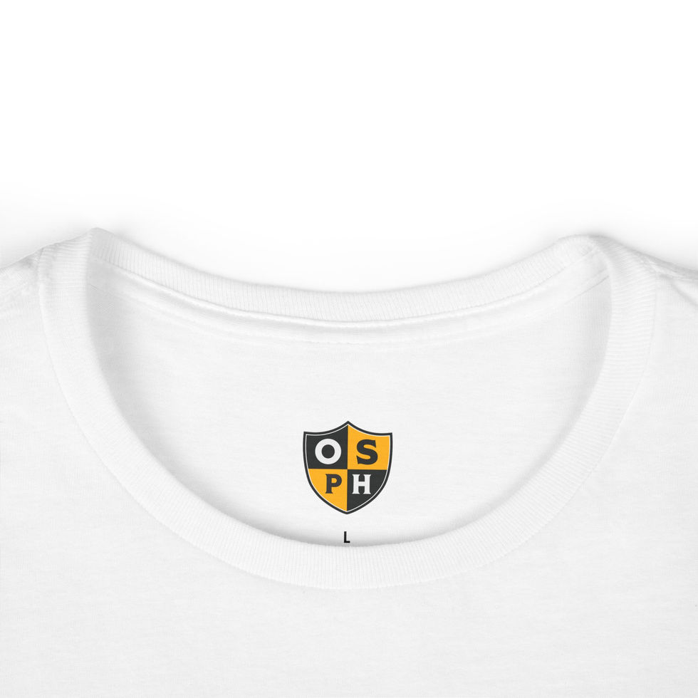 tagless tshirt with logo where tag would be