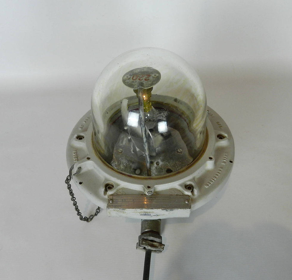 Thumbnail: Large Spinning Bulk Head Industrial Light