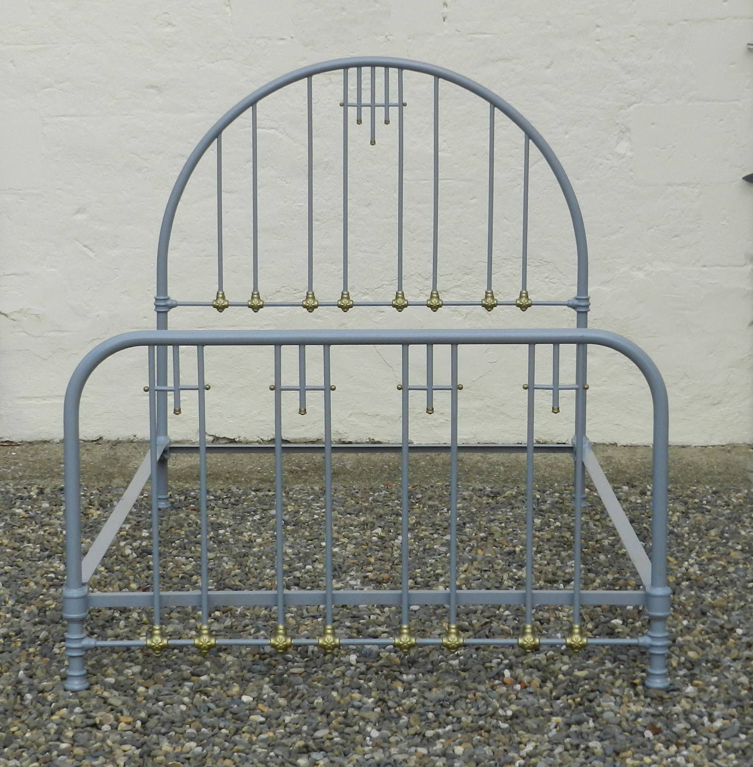 Cast Iron Three-Quarter French Bed