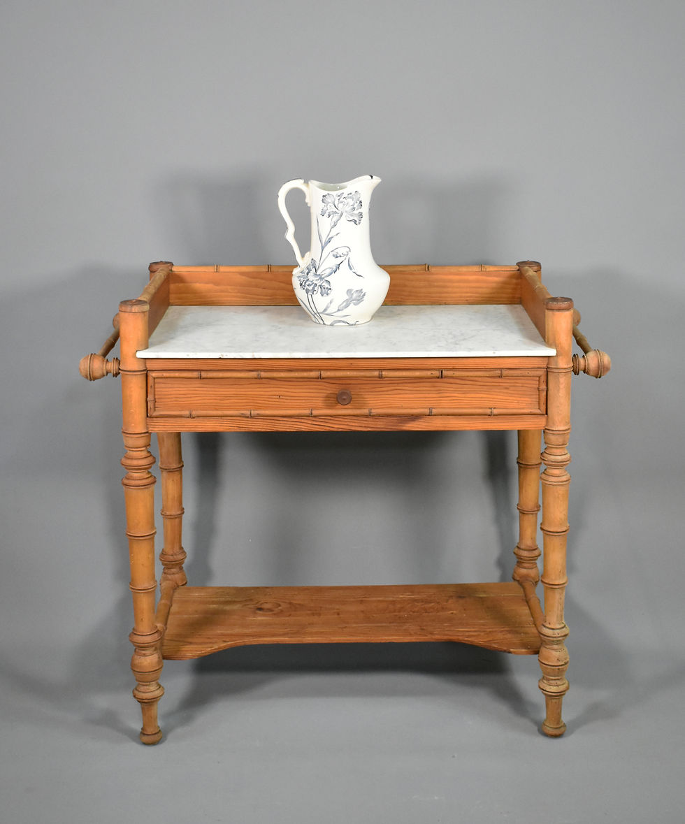 Thumbnail: Antique French Washstand Napoleon III Style